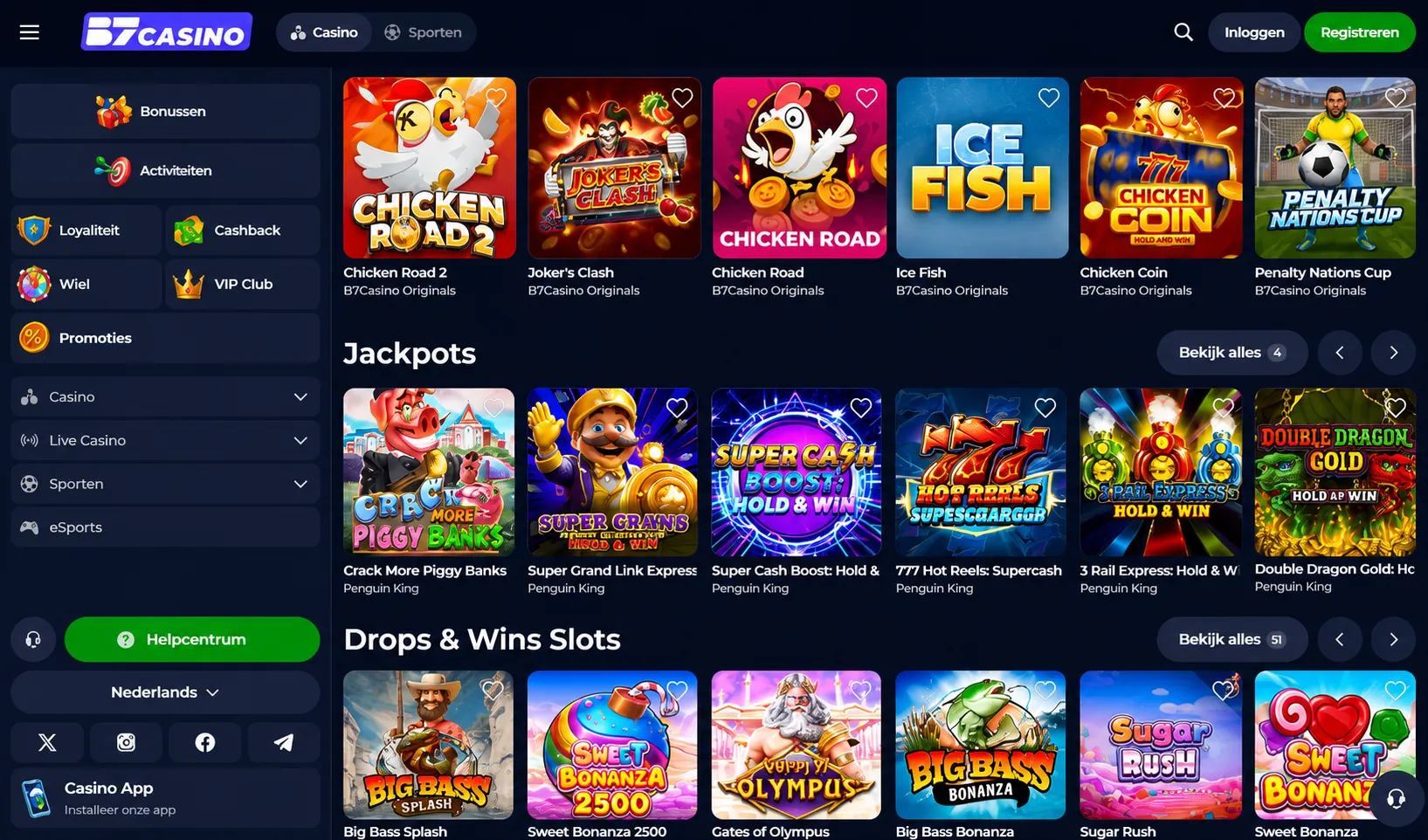 B7 Casino toernooien en promotionele prijzen met b7 casino bonus code